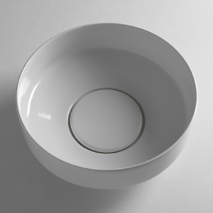 Sinks WAS 400 x 400 x 180 mm | vessel sinks | circular | Plum mattte