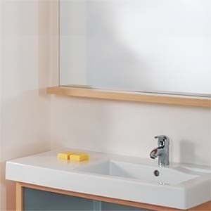 Vanity or wall-mounted sink Linha 90 right