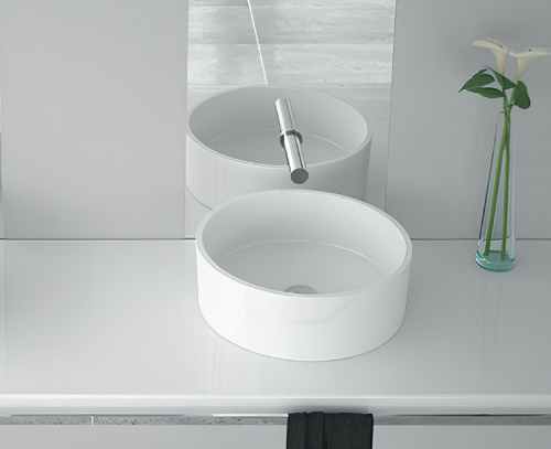 Washbasin ROUND 40 400 x 400 x 150 | sinks | White