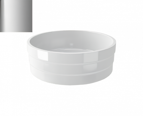 Washbasin RING 45 445 x 445 x 150 | sinks | silver