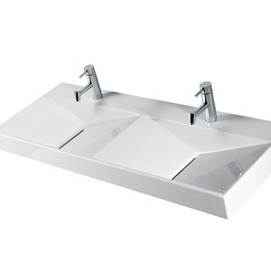 Vessel or wall-mounted sink Flux 120 | without tap-hole