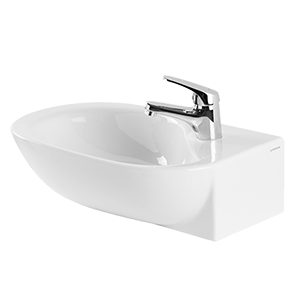 Vessel or wall-mounted sink DOURO 508 x 307 x 148