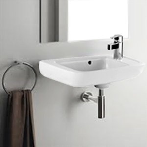 Vessel or wall-mounted sink Look 500 x 230 x 160