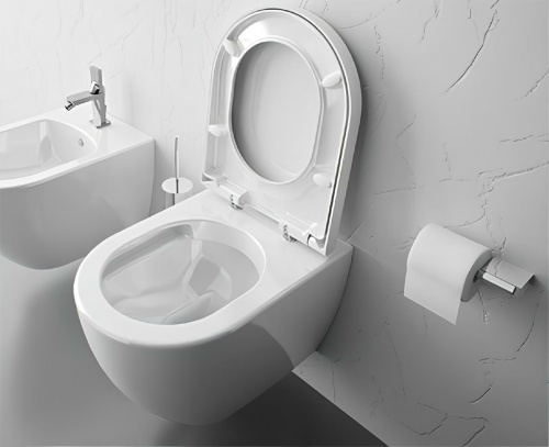 WC SANIBOLD | 365 x 510 x 364 | závěsné | Rimflush | White