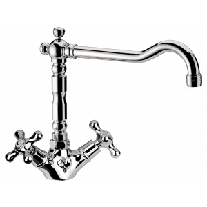 Sink faucet LIBERTY upright, high | chrome gloss