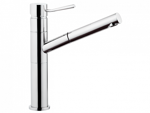 Sink mixer REMER single lever with pull - out shower | chrome gloss