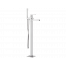 Bathtub faucet fixtures Q-DESIGN | free standing | Lever | white mattte