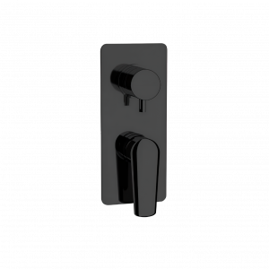 V | Concealed module Vanity | three-way lever mixer | Lever | black mattte