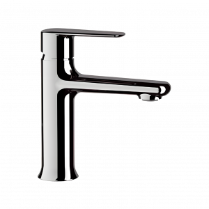 V | Wash basin faucets Vanity without drain cap | upright faucet fixtures | low | chrome gloss