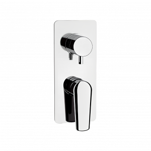 V | Concealed module Vanity | two-ways | Lever mechanical | white mattte