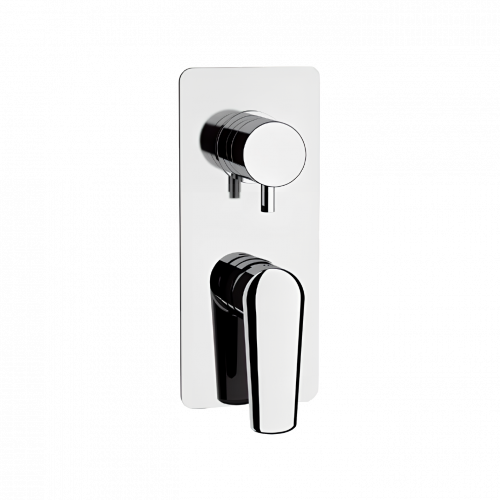 V | Concealed module Vanity | three-way lever mixer | Lever | white mattte