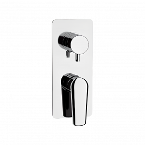 V | Concealed module Vanity | three-way lever mixer | Lever | white mattte