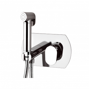 V | Bidet shower Vanity | stainless steel color