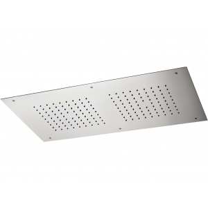 Built - in shower head | 700x400 mm | black mattte