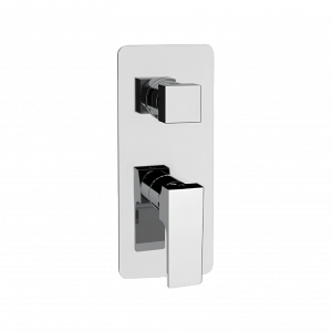 AU | Concealed module Absolute | two-ways | Lever mechanical | chrome gloss