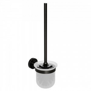 Toilet brush PVD glass | graphite | graphite