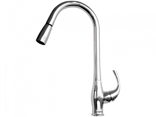 Sink faucet Remer lever mixer, with extending | bronze gloss