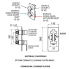 AU | Concealed module Absolute | two-ways | Lever mechanical | white mattte