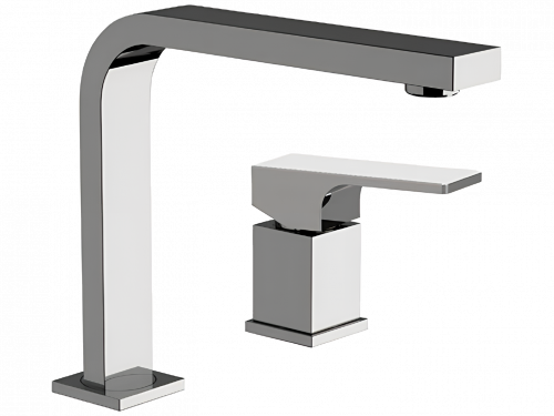 AU | Sink faucet Absolute single lever, dual element mixer | stainless steel color