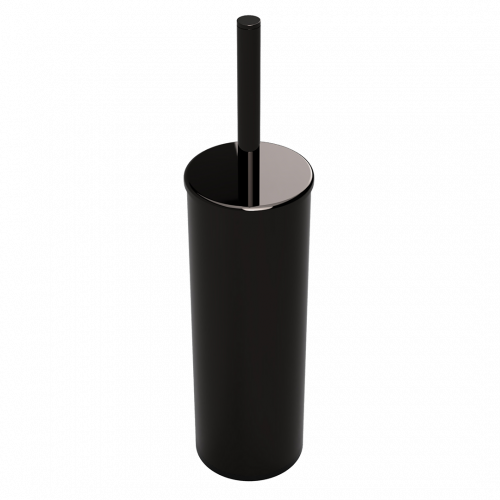 Toilet brush PVD massive metal (hanging or freestanding) | graphite