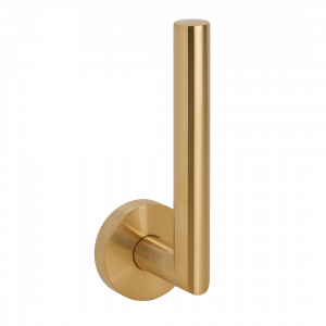 Toilet paper holder PVD without cover for additional rolls | Gold