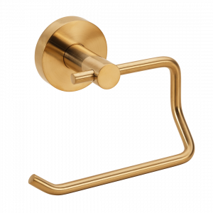 Toilet paper holder PVD without cover for one roll | Gold
