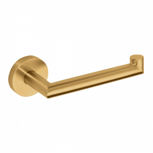 Toilet paper holder PVD without cover solid | R | Gold