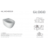 WC 4ALL | 540x360x330 mm | závesné | perlová mat