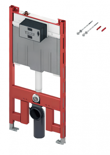 TECEprofil toilet module with Octa II cistern, 8 cm, installation height 1120 mm