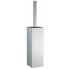 Toilet brush CUBE metal | freestanding | polished chrome