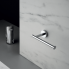 Toilet paper holder without cover DERBY on one role | polished chrome