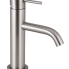 Washbasin faucet X STYLE with drain cap | lever lever low | stainless steel color