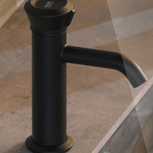 Washbasin faucet Element | M | lever lever low | black mattte