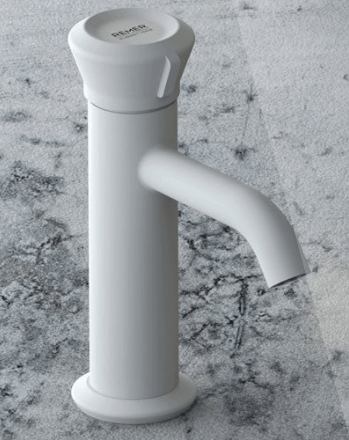 Washbasin faucet Element | M | lever lever low | white mattte