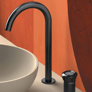 Wash basin faucets Element | L | multiple-element | chrome black ground