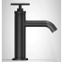 Washbasin faucet Chrono | M | lever lever low | black mattte