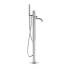 Bath faucet CELEBRITY BOLD | lever mixer, free-standing | white mattte