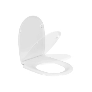 Toilet seat AVEIRO | Slow Close | White gloss