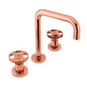 Sink standing faucet 5th AVENUE triple element, Copper