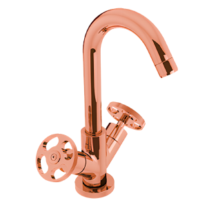 Sink faucet 5th AVENUE upright, high, Copper