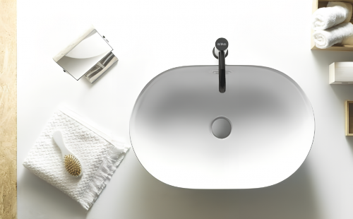 Vanity sink Livorno 60 | 600 x 400 x 160  | white