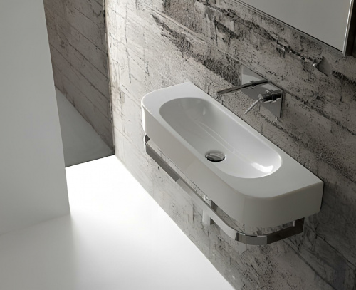 Vessel sink Forty3 | 700 x 270 x 120 | white