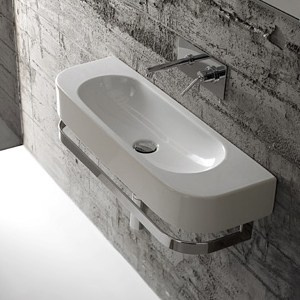 Vessel sink Forty3 | 700 x 270 x 120 | white