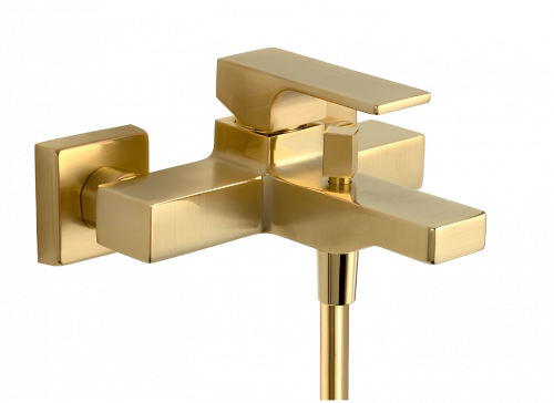 AU | Bathtub faucet fixtures Absolute | wall-mounted | Lever | gold mattte