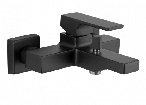 AU | Bathtub faucet fixtures Absolute | wall-mounted | Lever | black mattte