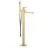 Bath faucet Absolute lever mixer, free-standing | gold mattte