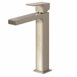 AU | Wash basin faucets Absolute bez uzávěru výpusti | upright faucet fixtures | high | brushed nickel gloss