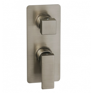 AU | Concealed module Absolute | two-ways | Lever mechanical | brushed nickel gloss