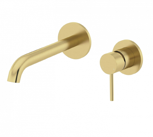 Wash basin faucets X STYLE X 15 | 188 | wall concealed | | gold mattte