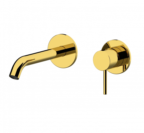 Wash basin faucets X STYLE X 15 | 188 | wall concealed | | gold gloss